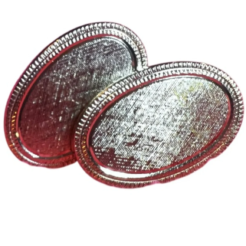 Oval Gold Tone Vintage AVON Cuff Links
